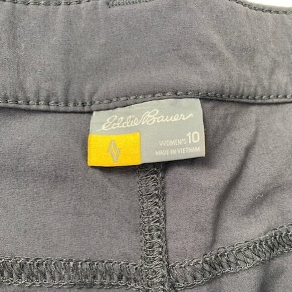 EDDIE BAUER Travex Departure Black Shorts 3.5in Inseam Sz 10 - Picture 9 of 9